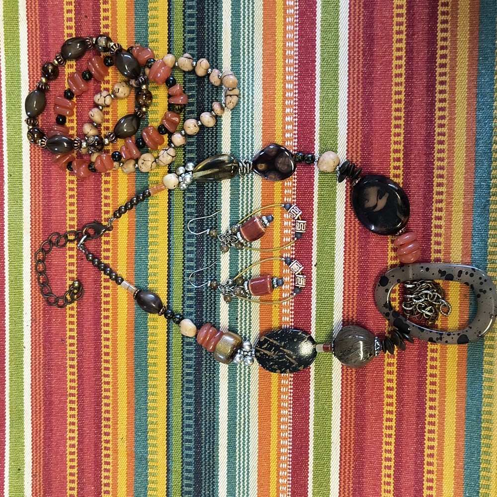 Boho Necklace & Bracelet Set